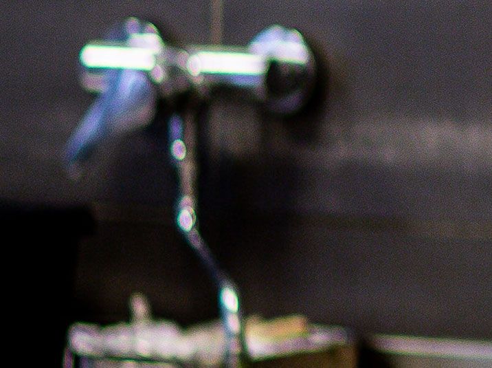 Blurred Faucet and Wall Fixture Blurred Faucet and Wall Fixture
